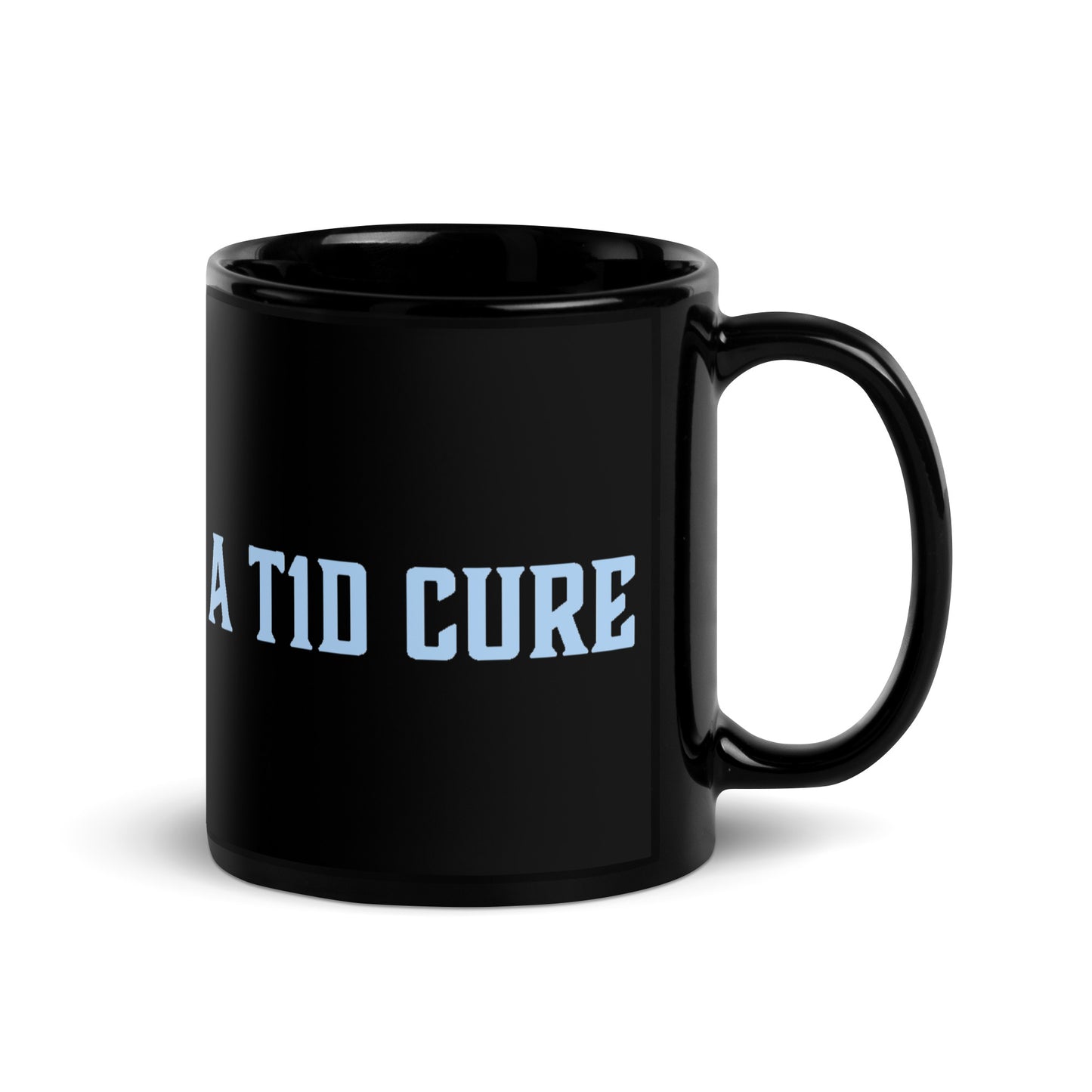 Black T1D Fight Mug